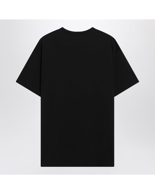 Givenchy Black T-Shirt With Logo Patch for men