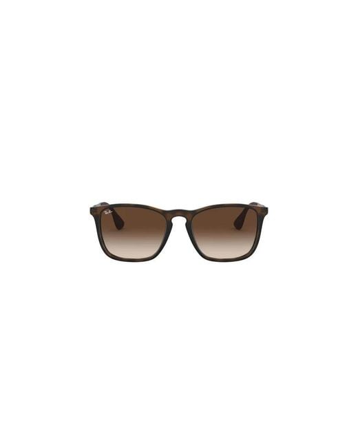 Ray-Ban Brown Chris Rb4187 856/13 for men