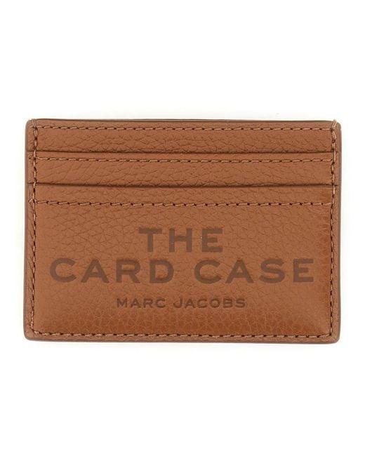 Marc Jacobs Brown "The Card Case" Card Case