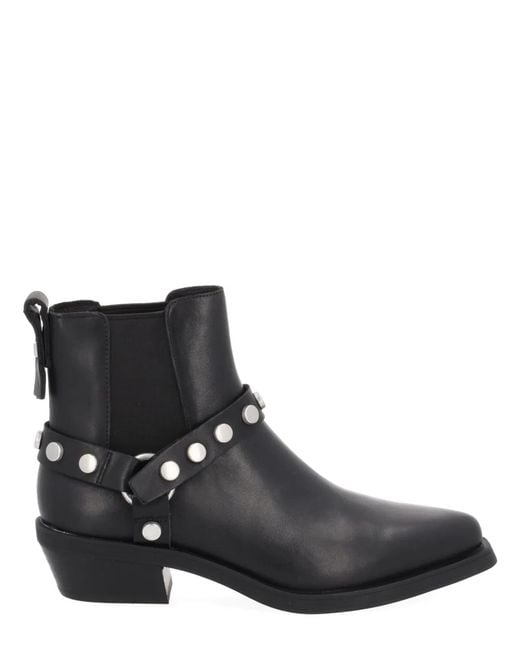 Ash Black Boot Logan