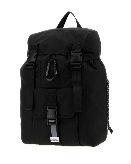 A.P.C. Black Bag for men