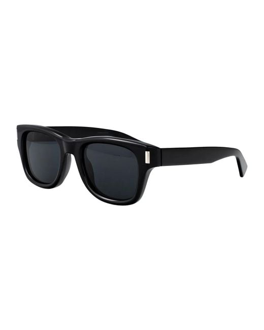 Saint Laurent Black Sunglasses Sl 801 001/21/145 for men