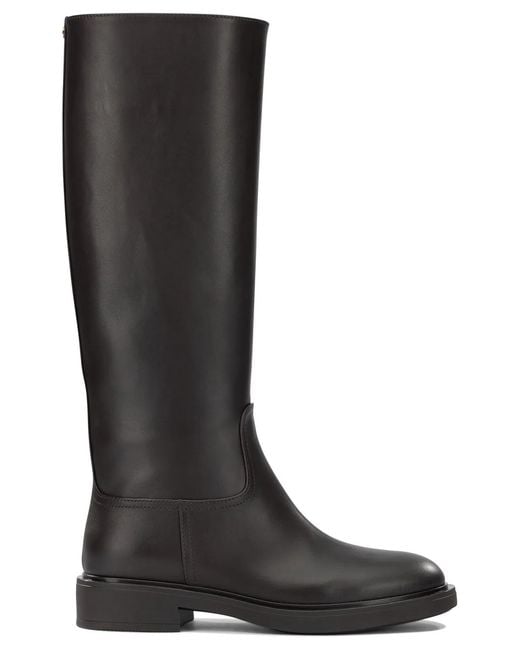 Gianvito Rossi Black "Ascott" Knee-High Boots