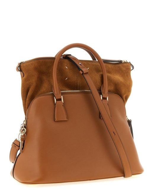 Maison Margiela Brown '5Ac Soft' Medium Shoulder Bag