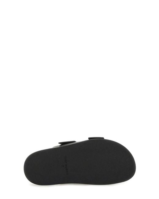 Tory Burch Black "T Lock" Sandal