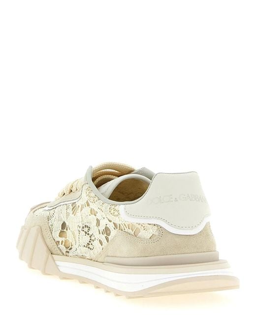 Dolce & Gabbana White Dolce & Gabbana 'Dg Athletic' Sneakers