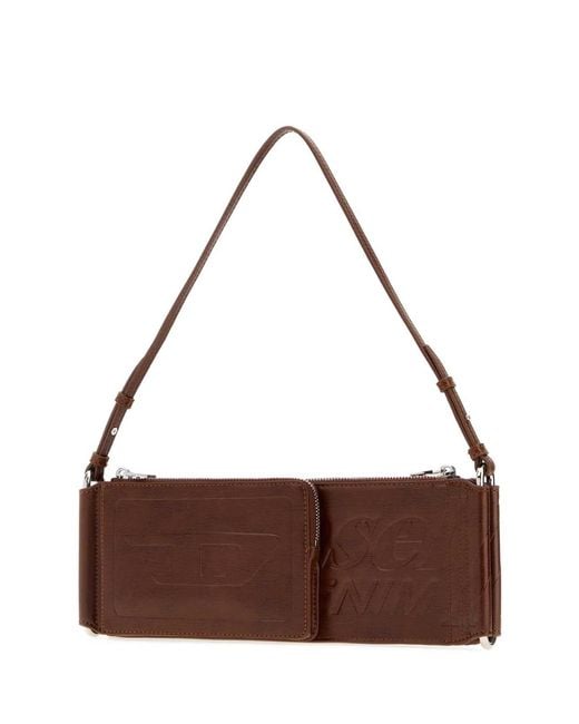 DIESEL Brown Borsa A Tracolla Flag-D X