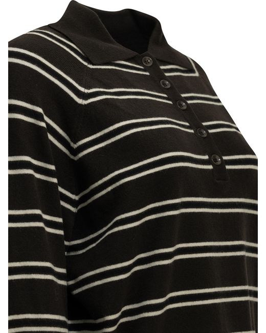 IVY & OAK Black Merino Wool Knitwear