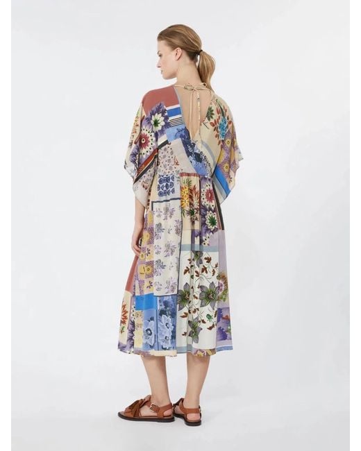 Weekend by Maxmara White Wkdnome Dress Multicolour