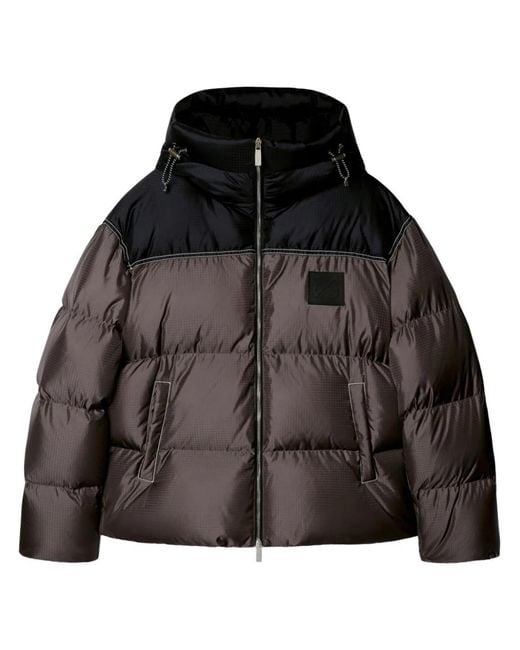 Off-White c/o Virgil Abloh Black Patch Down Jacket for men