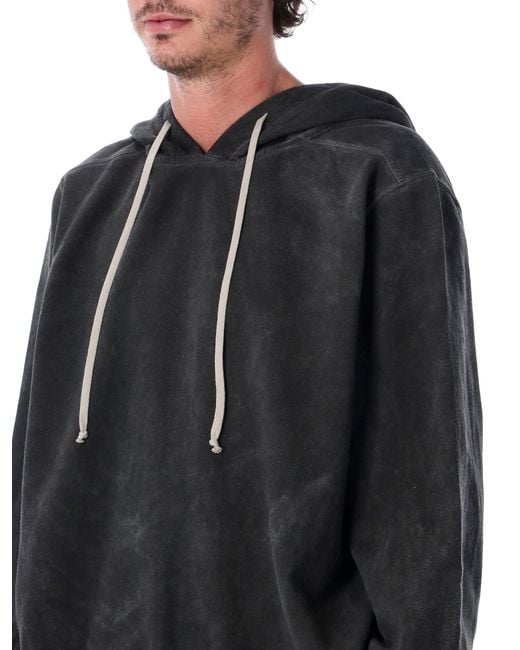 Rick Owens Blue Drkshdw Oversized Hoodie for men