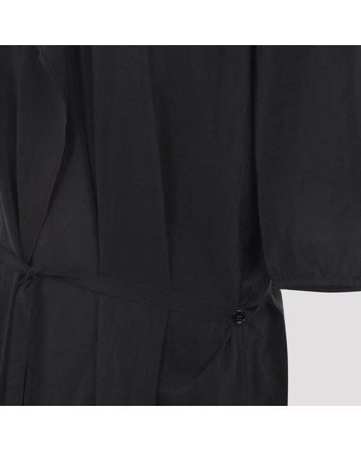 Lemaire Black Asymmetrical Dress
