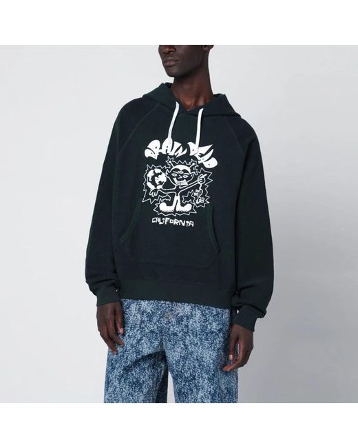 Brain Dead Black Forest Hoodie for men