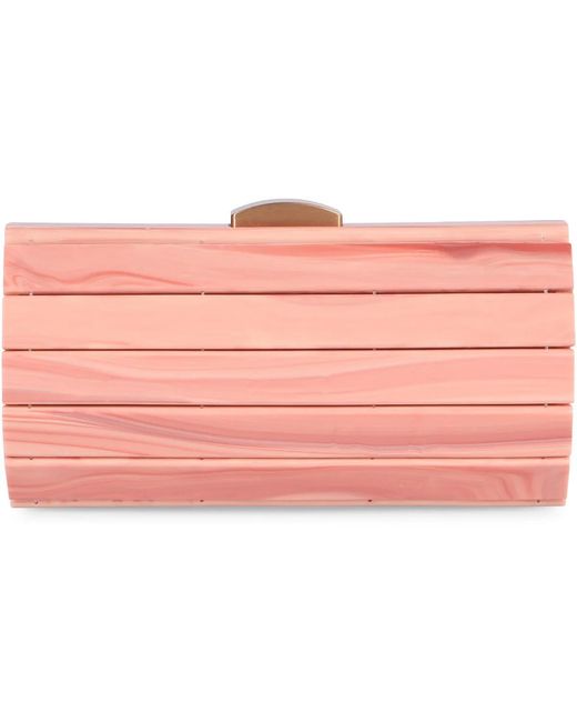 Cult Gaia Pink Mini Pochette Rolie Polie