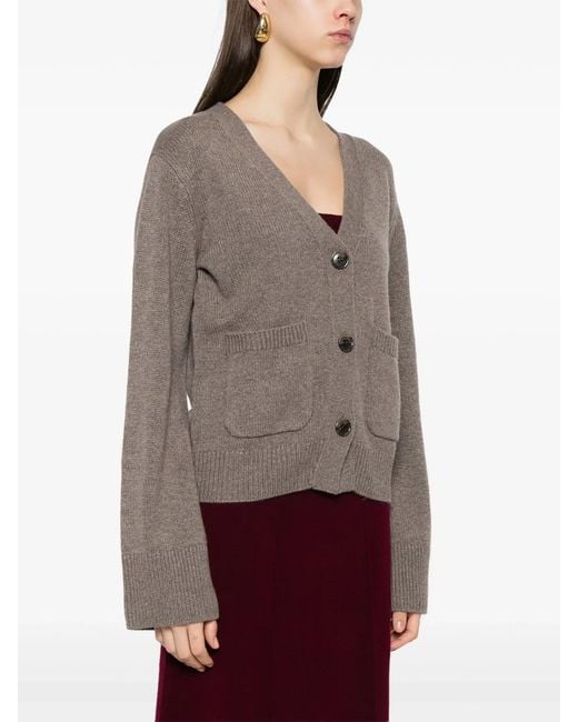 Lisa Yang Brown Danni Cardigan
