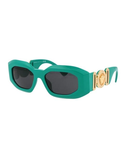 Versace Green Nylon Sunglasses