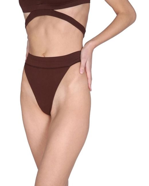 ANDREADAMO Brown Andreadamo Slip