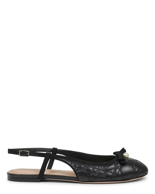 Dior Black Slingback Pumps
