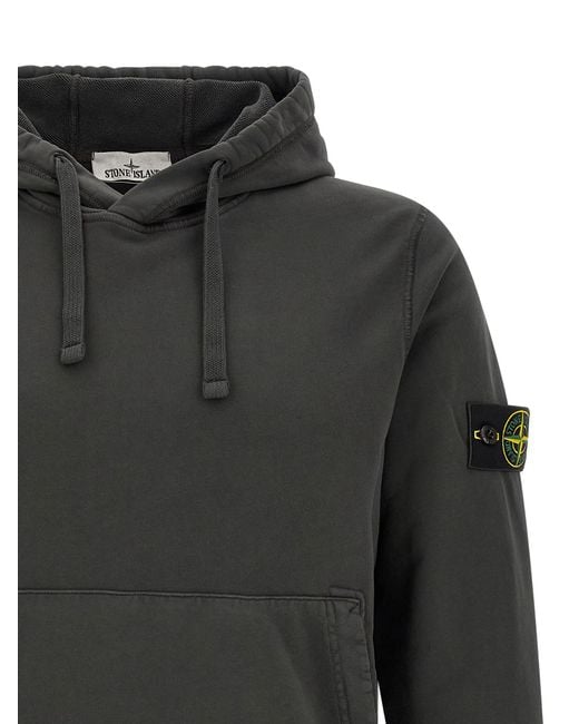 Stone Island Gray '6100062' Hoodie for men