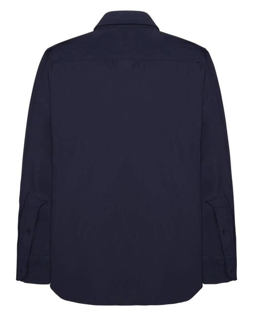 ARCHIVIUM BE UPDATED Blue Camicia for men