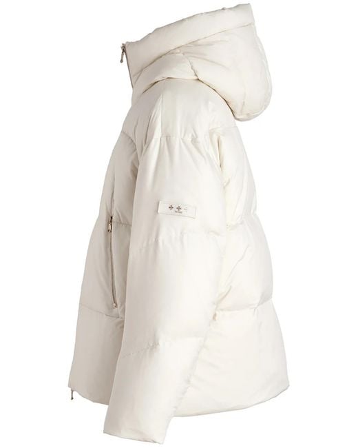 Tatras Natural Hooded Padded Coat