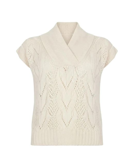 D.exterior White Wool Jacket