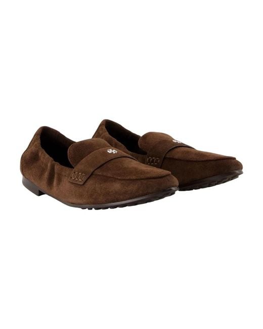 Tory Burch Brown Ballet Loafers