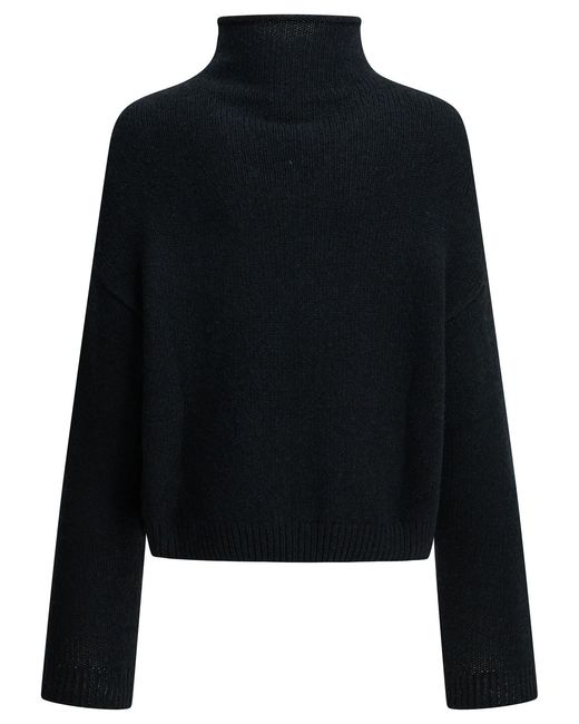 Khaite Black "Marke" Turtleneck Sweater