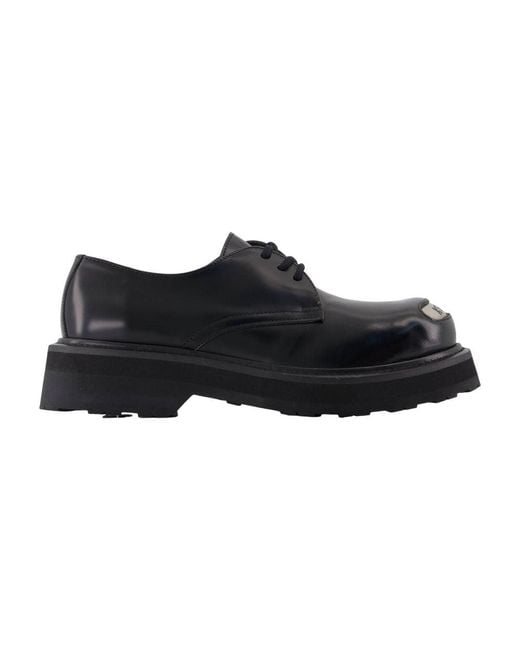 KENZO Black New Smile Derbies