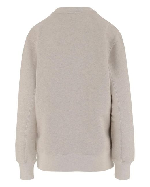 Maison Kitsuné Gray Maison Kitsuné Cotton Sweater for men