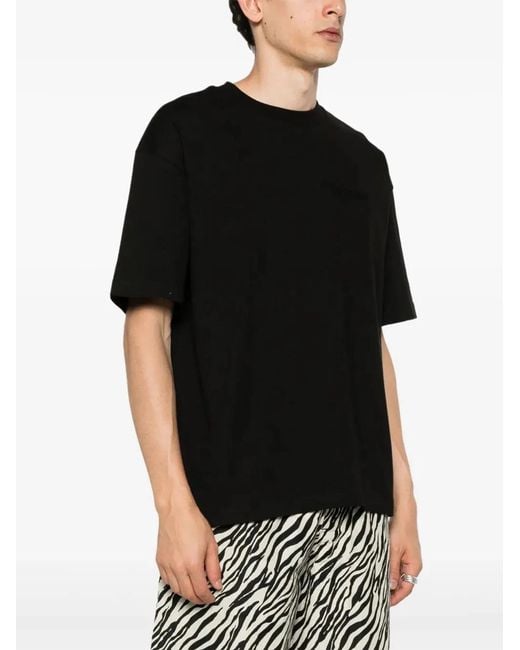 Amiri Black Oversized Tee for men