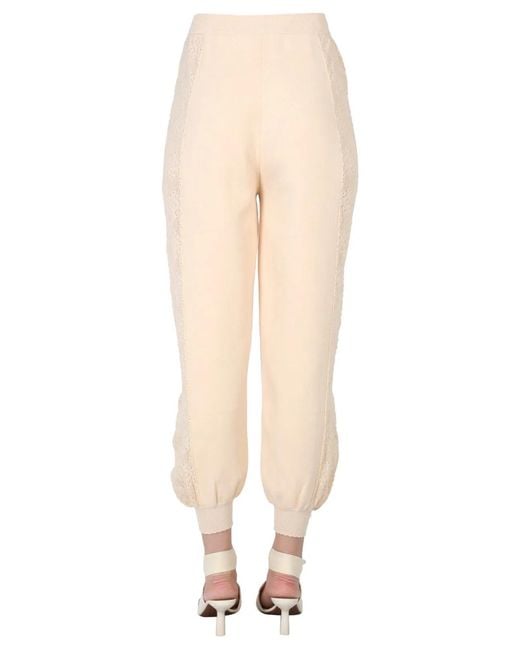 Boutique Moschino Natural Jogging Pants