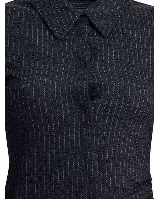 Isabel Marant Black "Rosalie" Virgin Wool Dress