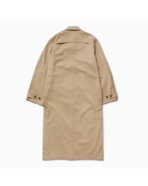 1989 STUDIO Natural Mackintosh Coat for men