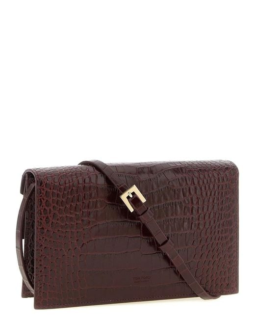 Tom Ford Purple 'Aube' Mini Clutch