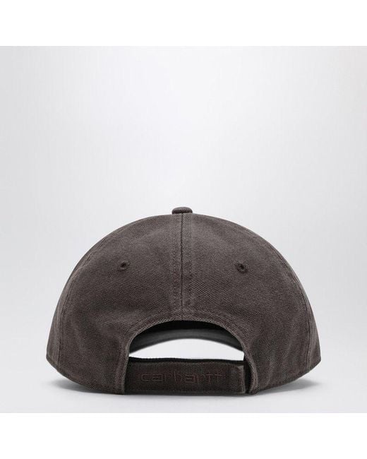 Carhartt Gray Canvas Cap Shale/Stone Washed for men