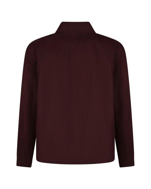 Bottega Veneta Purple Cotton Full-Zip Jacket for men