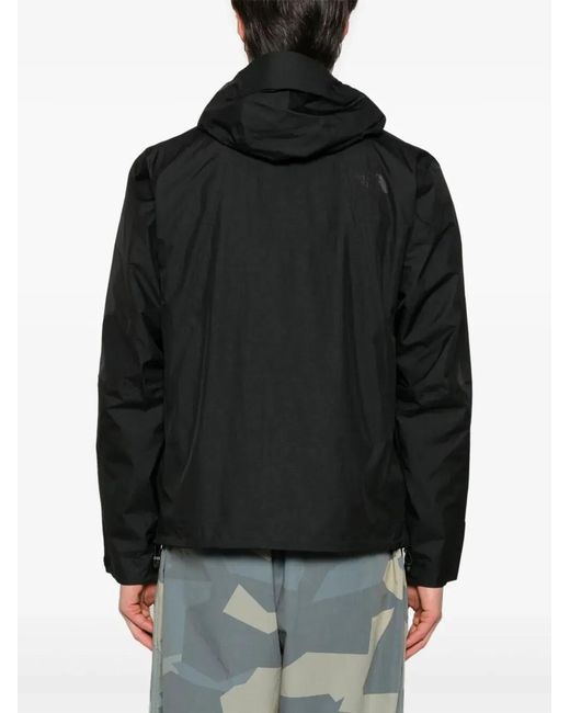 The North Face Black Packable Light Rain Jacket for men