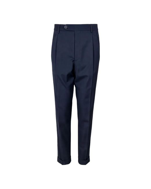 GTA Blue Cotton Trousers for men