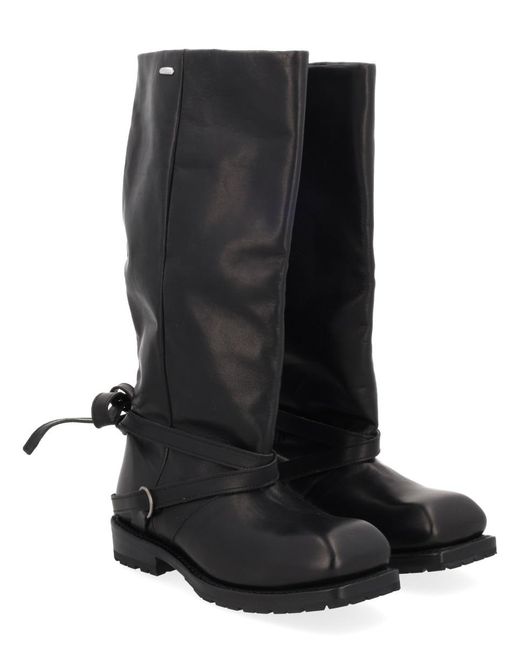Our Legacy Black Stivale "High Engine"