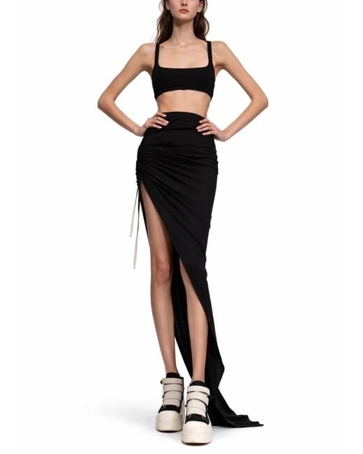 Rick Owens Black Top "Unhorny T"