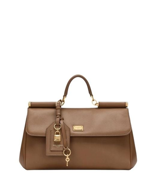 Dolce & Gabbana Brown Dolce & Gabbana Handbag My Sicily