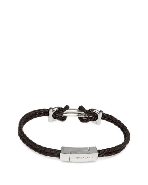 Ferragamo Black Brass Jewelry for men