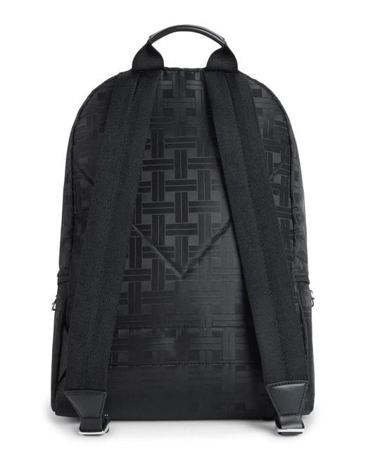 KENZO Black Backpack "Walls" for men