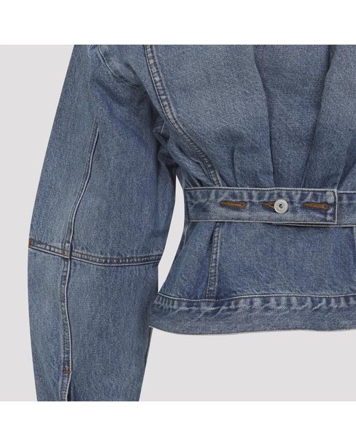 Jacquemus Blue Denim Jacket Denimes