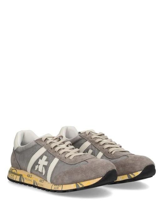Premiata White Sneaker Lucy 8187 for men