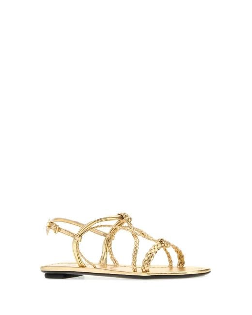 Prada Natural Sandals
