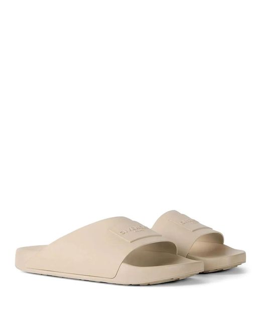 Givenchy White Label Slide Mules for men