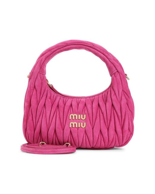 Miu Miu Pink Wander Shoulder Bag