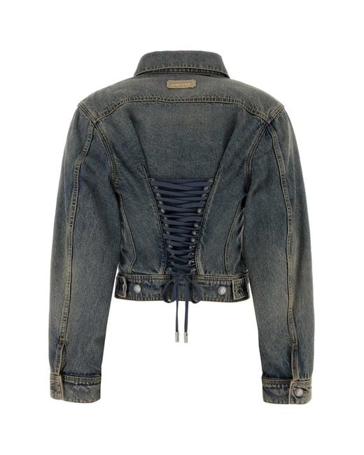 McQueen Black Denim Jacket*2